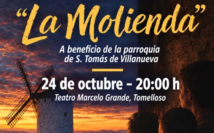 ‘La Molienda’, el auto sacramental sobre la familia, llega al Teatro Municipal Marcelo Grande de Tomelloso el 24 de octubre